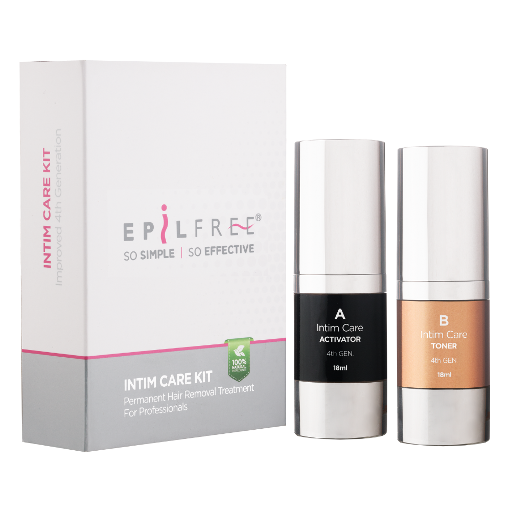 001 epilfree non laser hair remover EPILFREE _ New Intim Care Kit Box & Product 240807